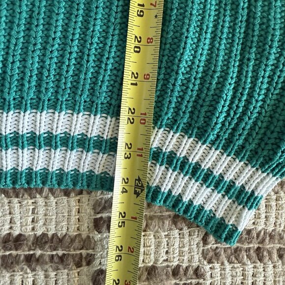 Vintage Jantzen Varsity Collegiate Tennis V-Neck Knit Sweater, XL - Picture 8 of 9